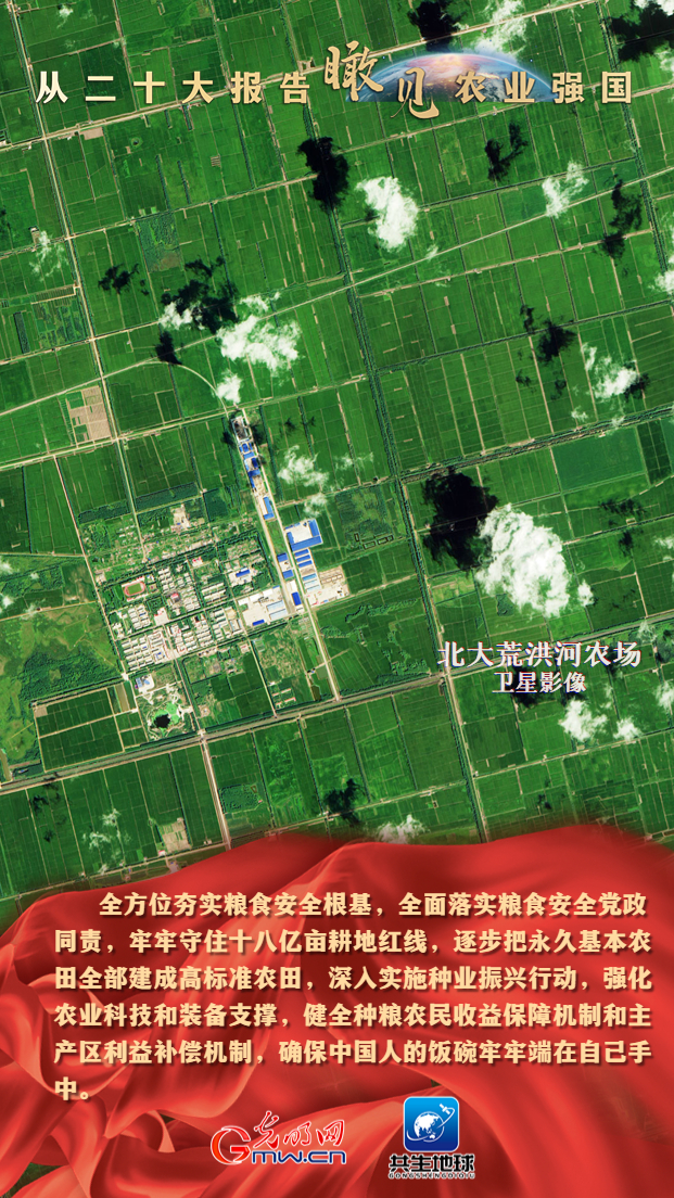 【卫星海报】从二十大报告“瞰见”农业强国