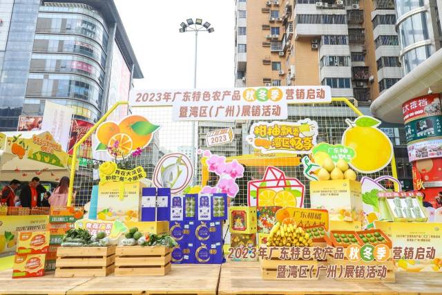 采购商选品、市民扫货！2023年广东特色农产品秋冬季营销活动启动