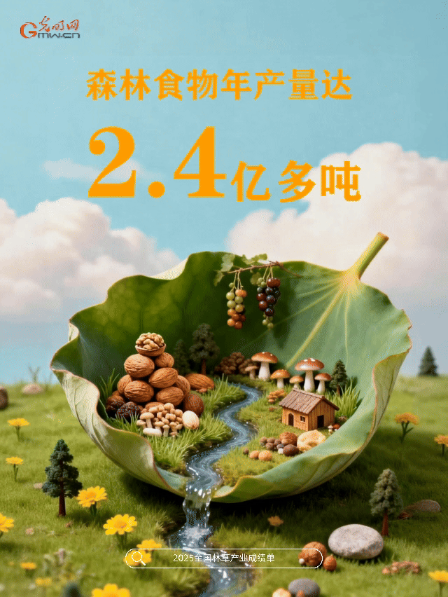 动态海报丨绿满山川，金满坡！数读2025林草成绩单
