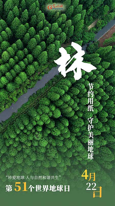 【海报】守护山水林田湖草，让地球未来更美好