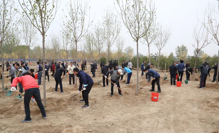 2021年共和国部长义务植树活动在京举行
