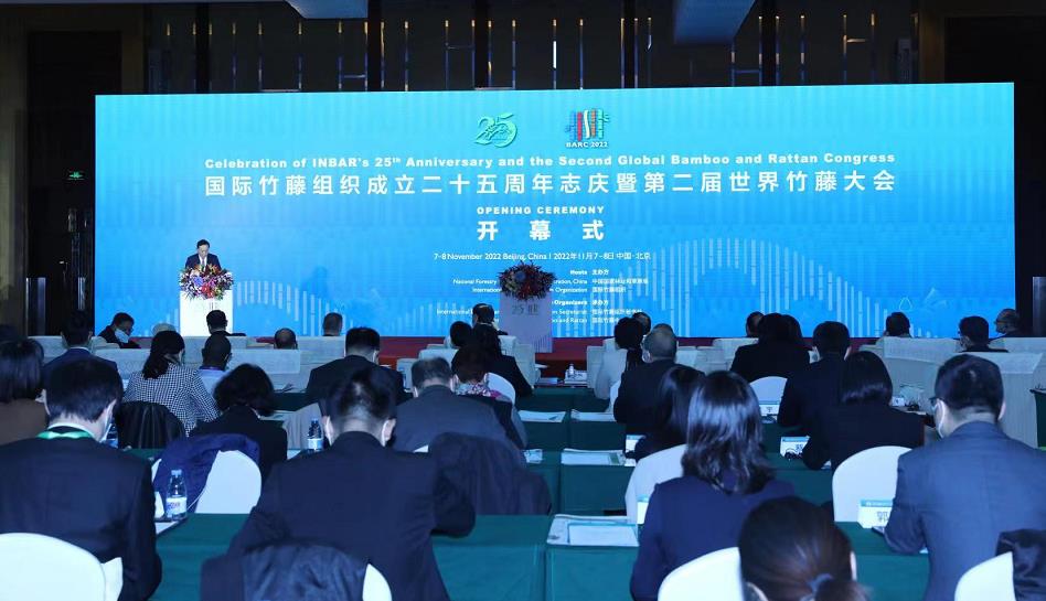 推动“以竹代塑” 第二届世界竹藤大会在北京举行