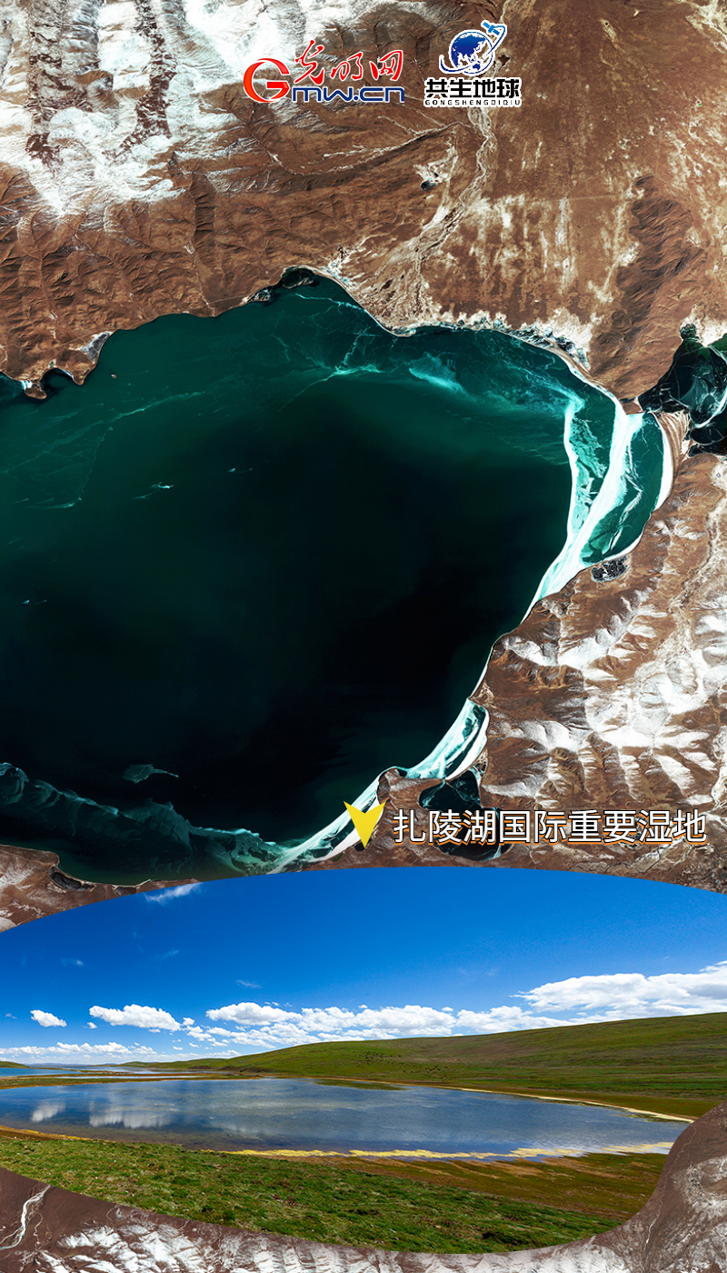 卫星海报丨太空视角“瞰”中国湿地保护成效