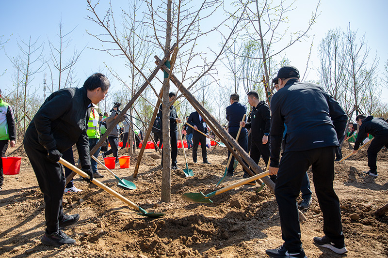 2023年共和国部长义务植树活动在京举行