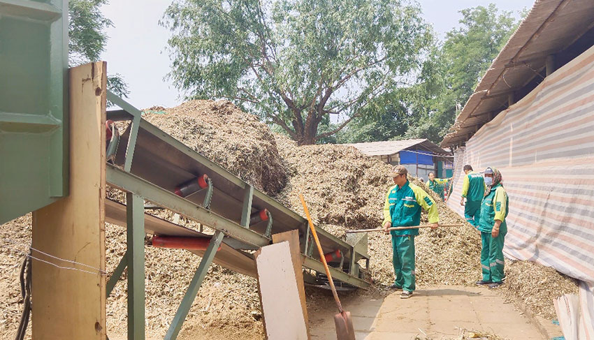 变废为宝，北京石景山园林废弃物实现循环利用