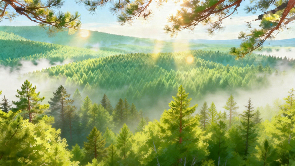 世界地球日AI短片｜山河寻光记