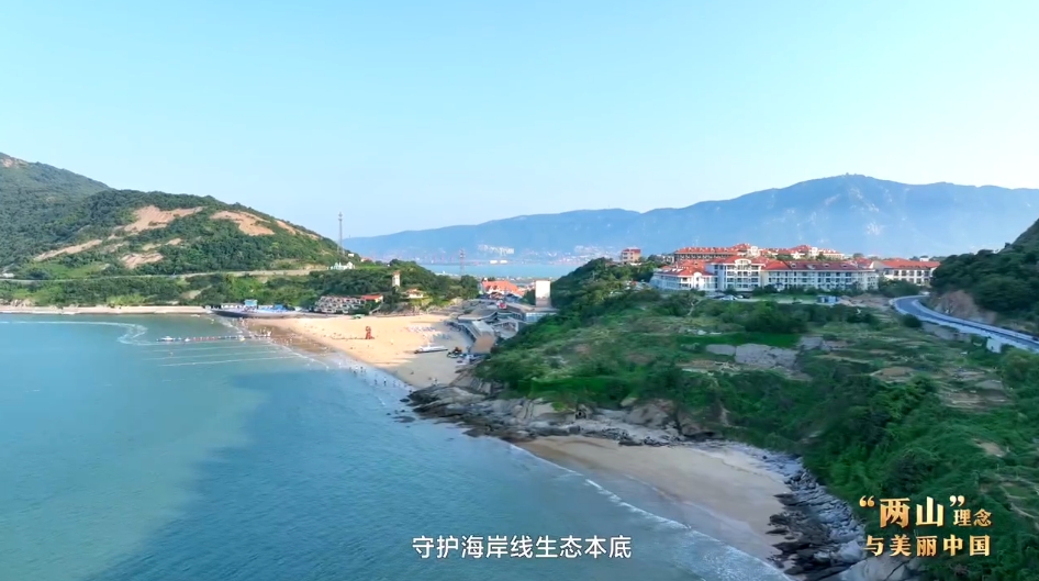 “两山”理念与美丽中国丨修堤护海 焕新海岸肌理