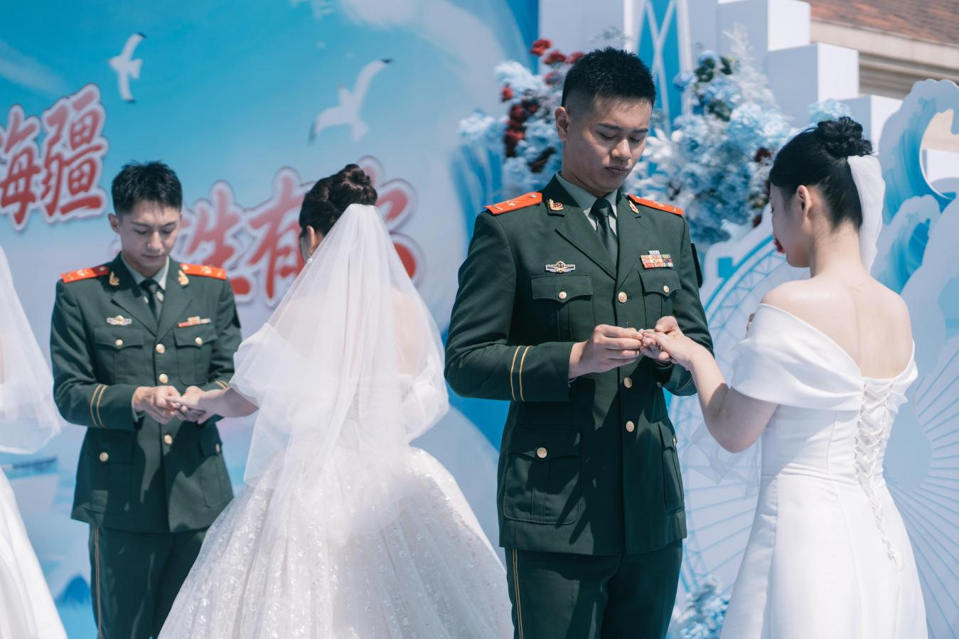 海警人的婚礼有什么不一样？